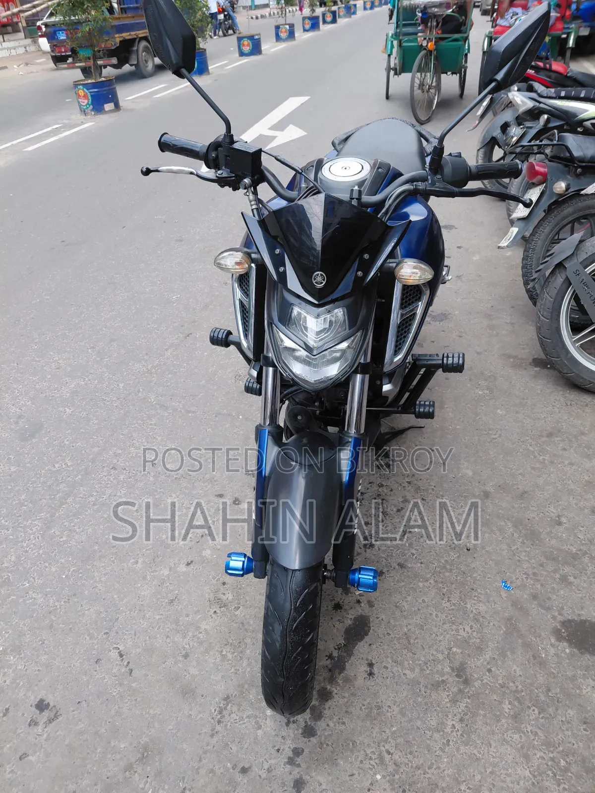 Yamaha FZS V3 2022 Blue