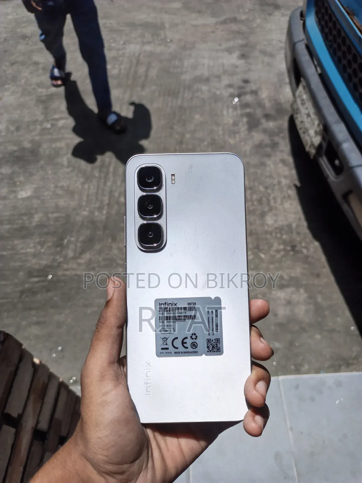 Infinix Hot 60i 128 GB White
