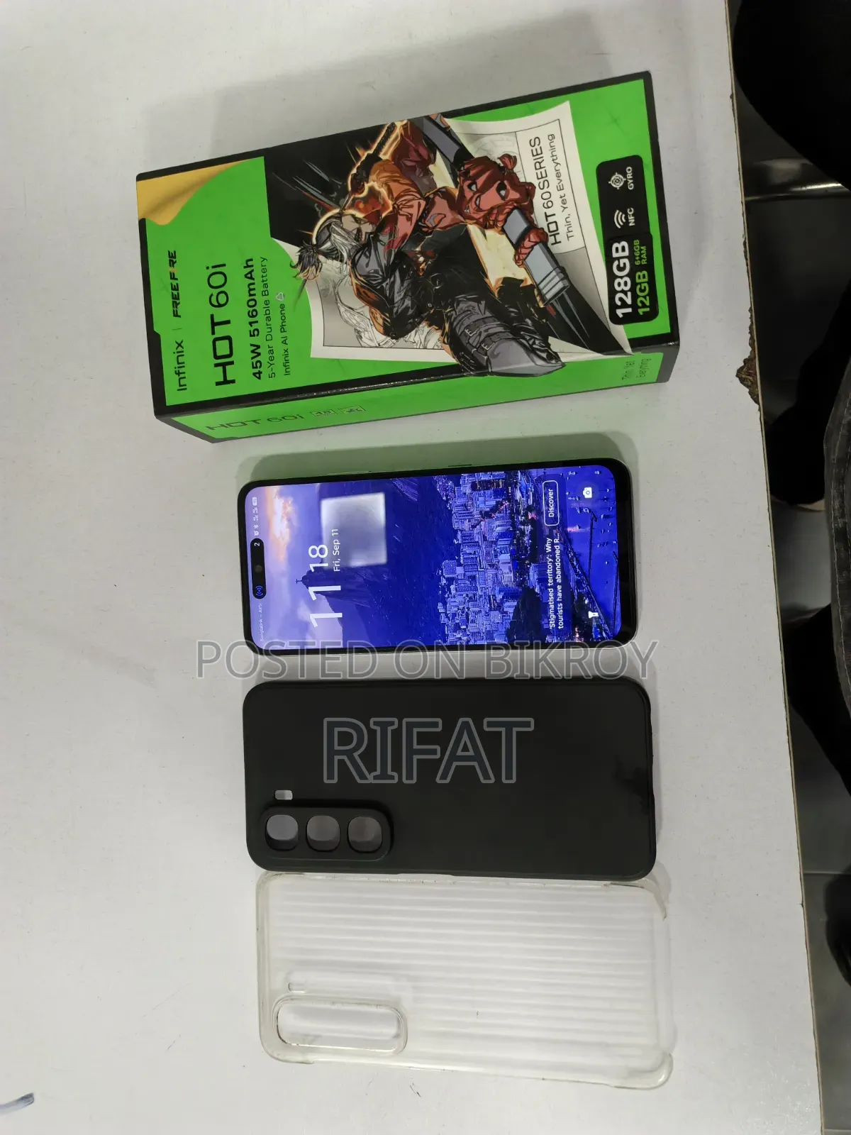 Infinix Hot 60i 128 GB White