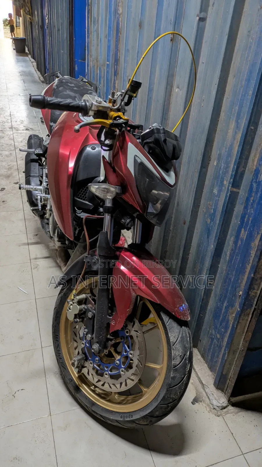 TVS Apache RTR 160 4V 2019 Red