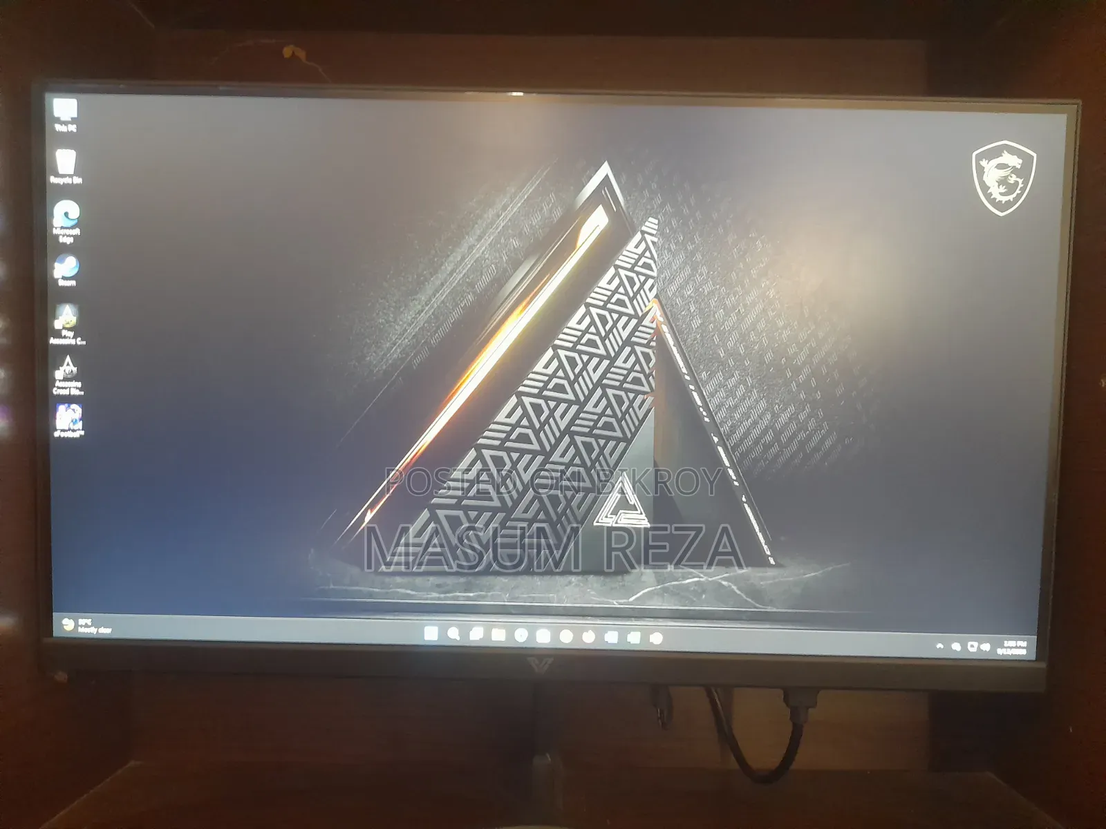 Desktop Computer 16GB AMD Ryzen 5 SSD 750GB