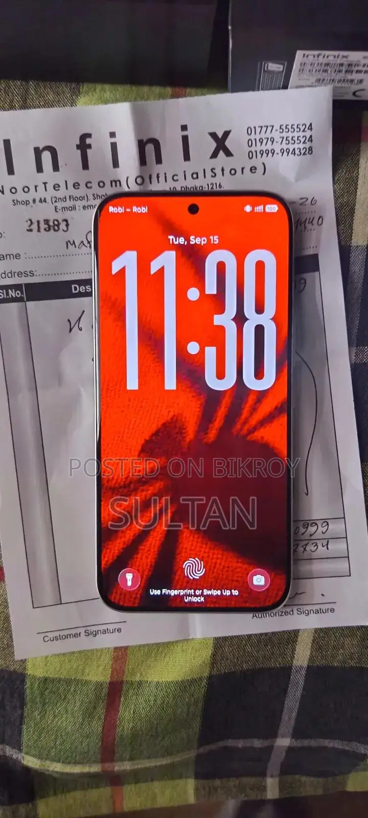 Infinix Note Edge 128 GB Silver