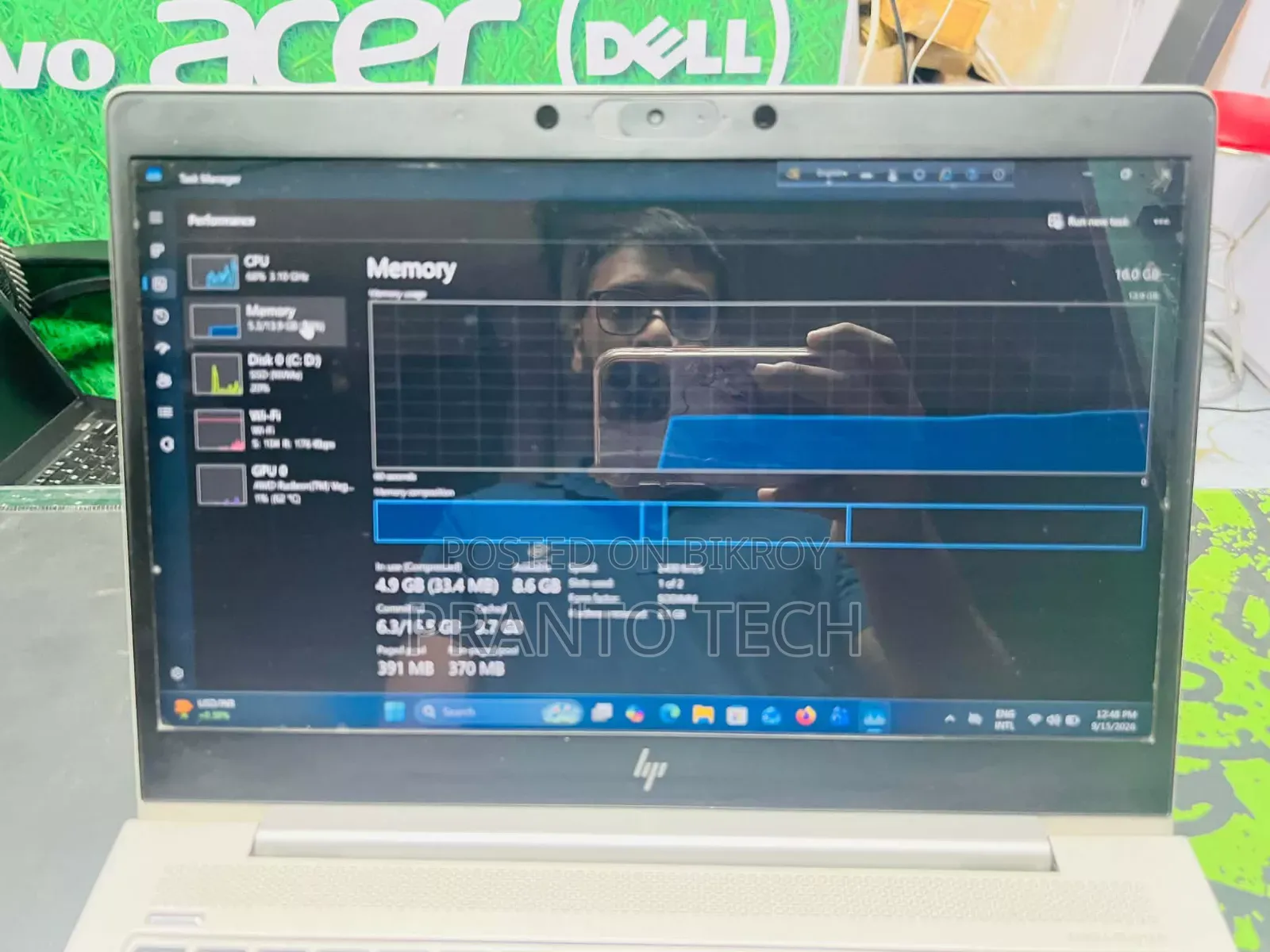Laptop HP EliteBook 745 G6 16GB AMD Ryzen 5 SSD 16 GB