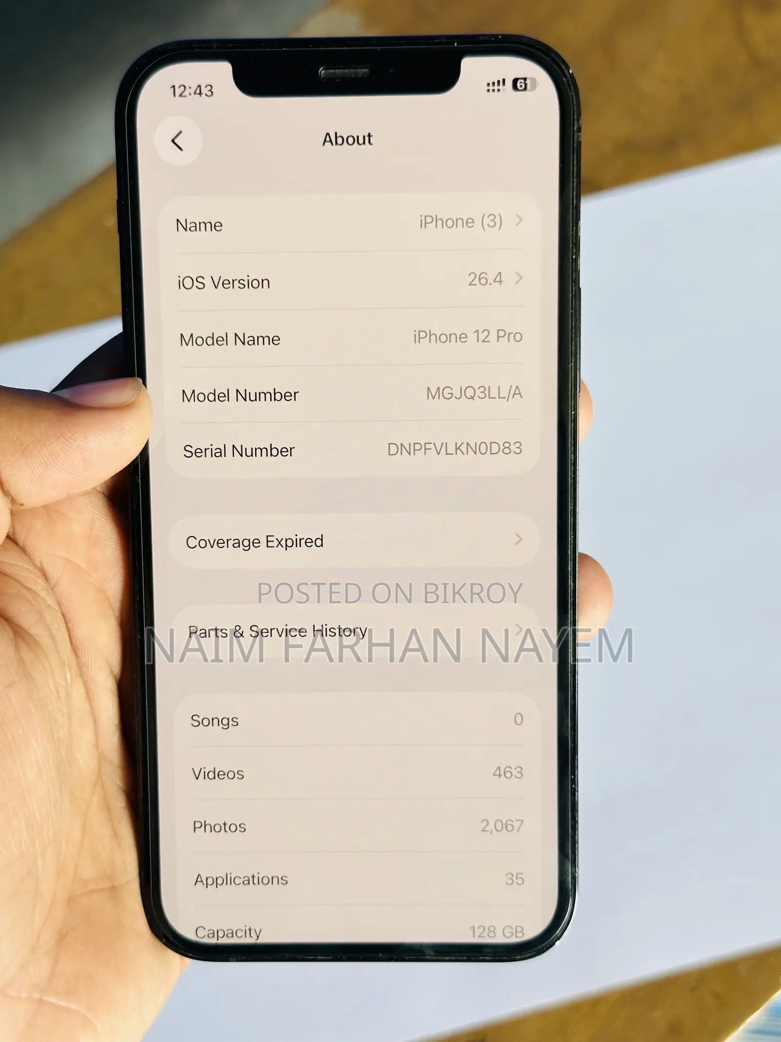 Apple iPhone 12 Pro 128 GB Blue