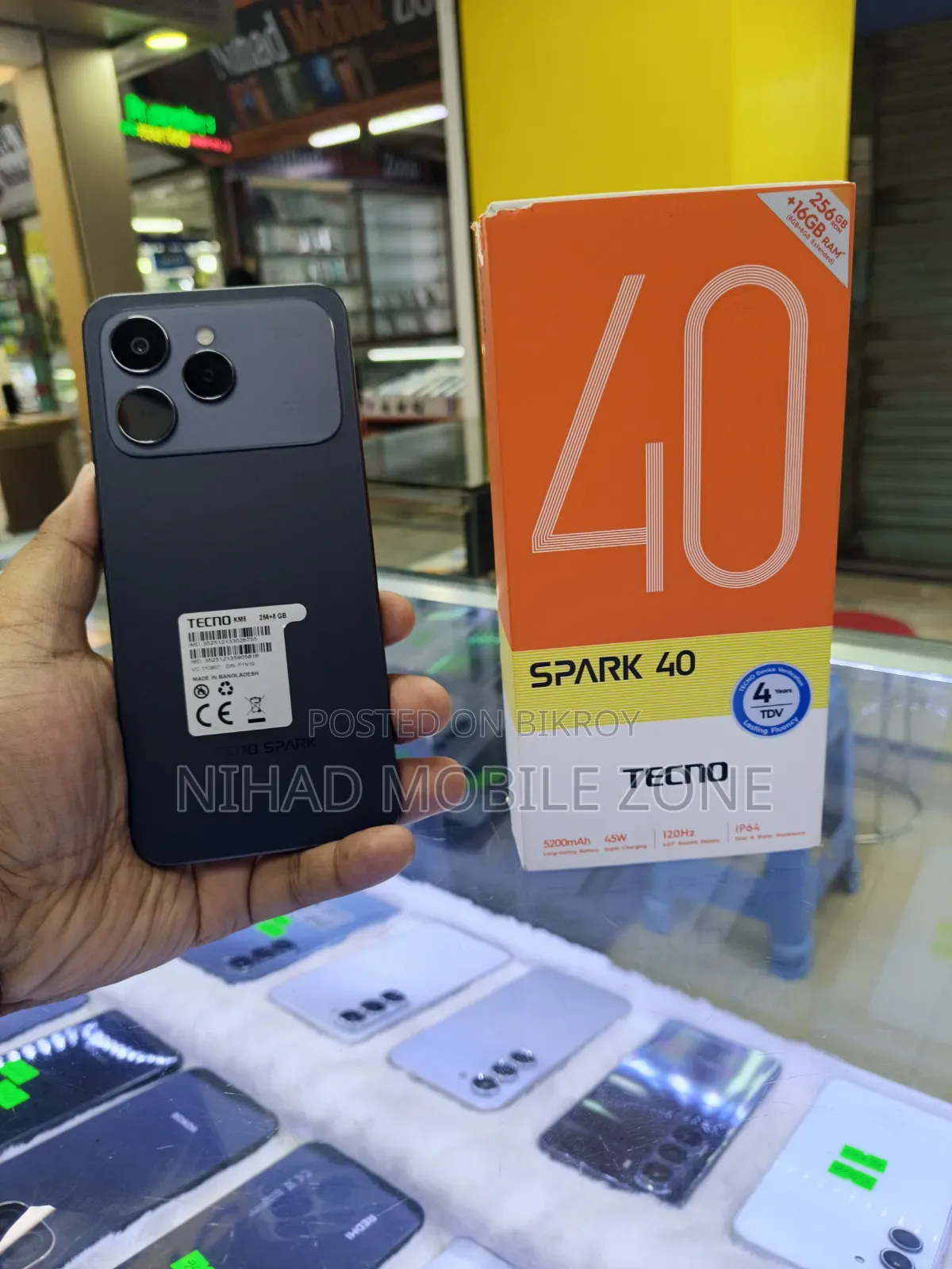 Tecno Spark 40 256 GB Black