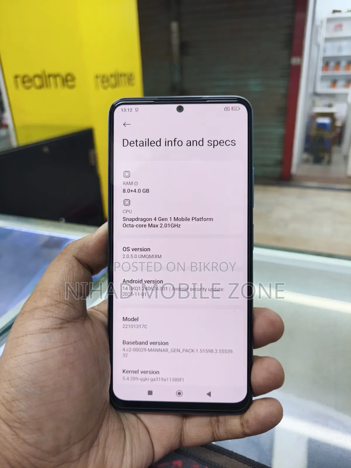 Xiaomi Redmi Note 12 5G 128 GB Blue