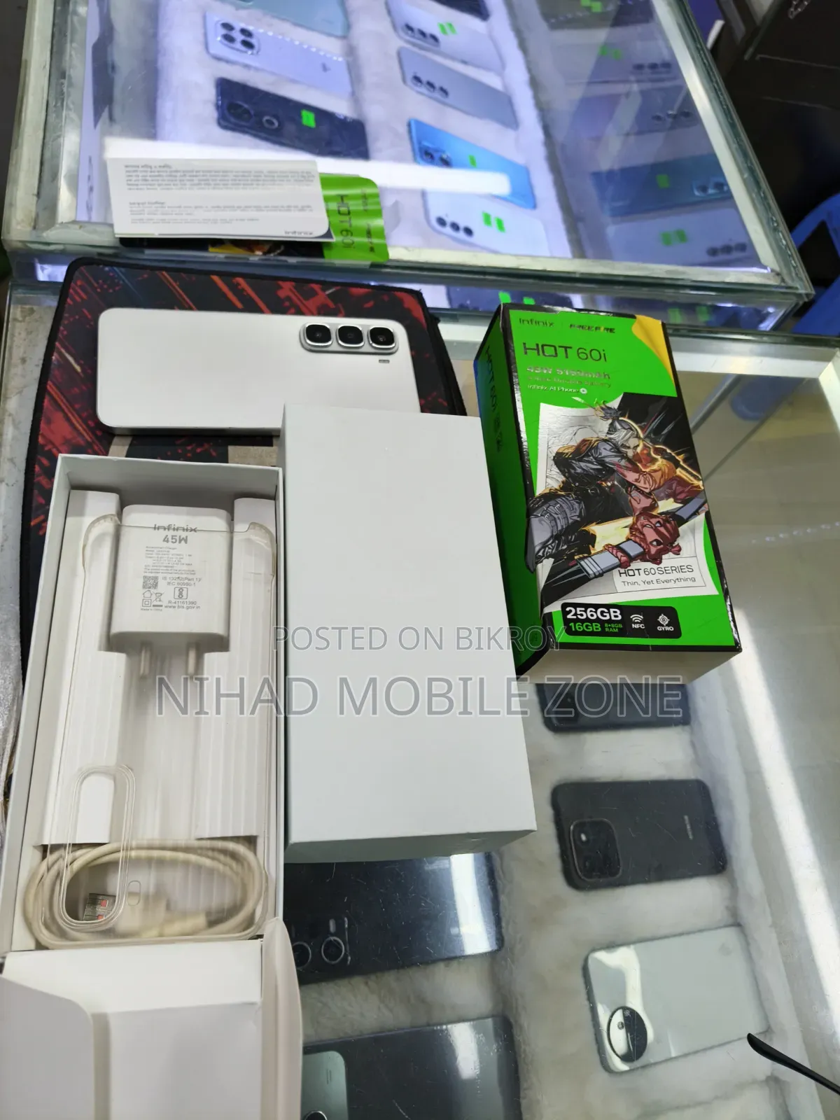 Infinix Hot 60i 256 GB Silver