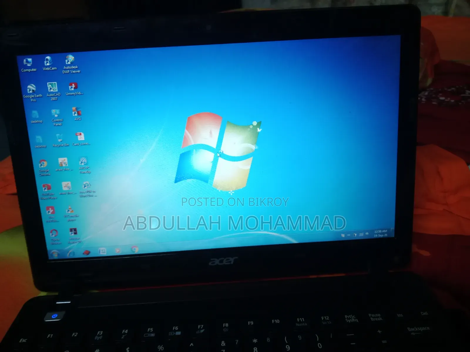 Laptop Acer Aspire 1 2GB HDD 500GB