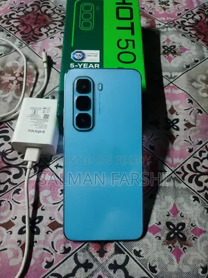 ইনফিনিক্স হট ৫০ প্রো ৪জি ১২৮ জিবি ব্লু