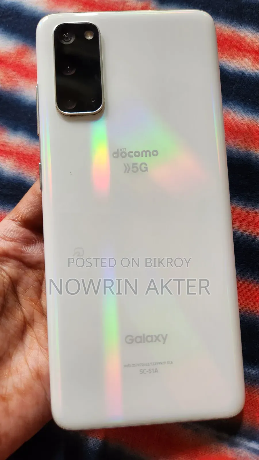 Samsung Galaxy S20 128 GB White