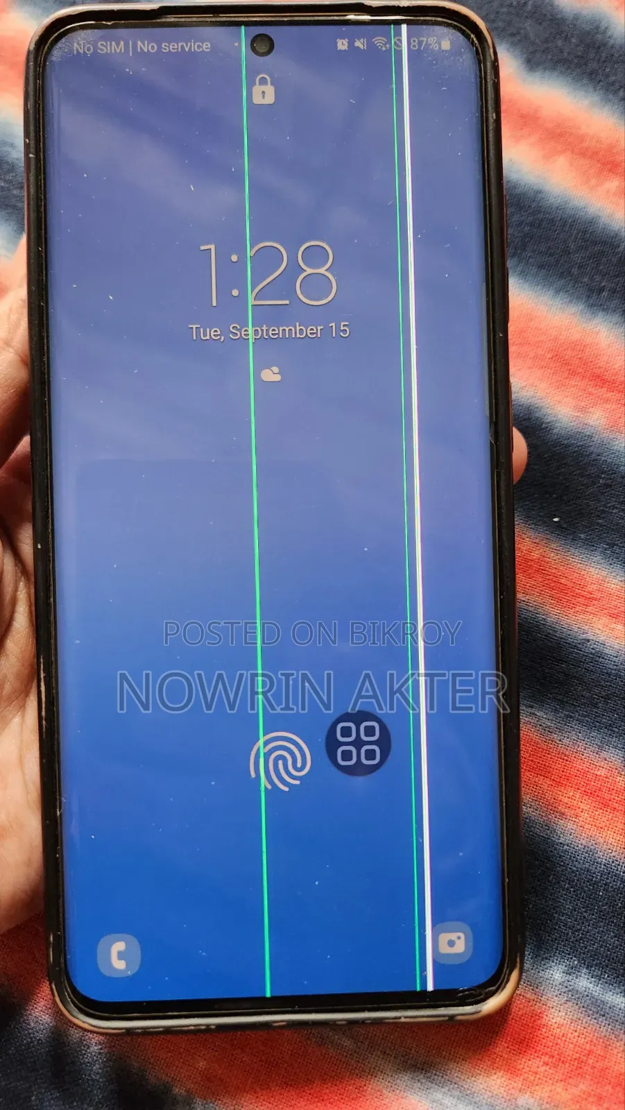 Samsung Galaxy S20 128 GB White