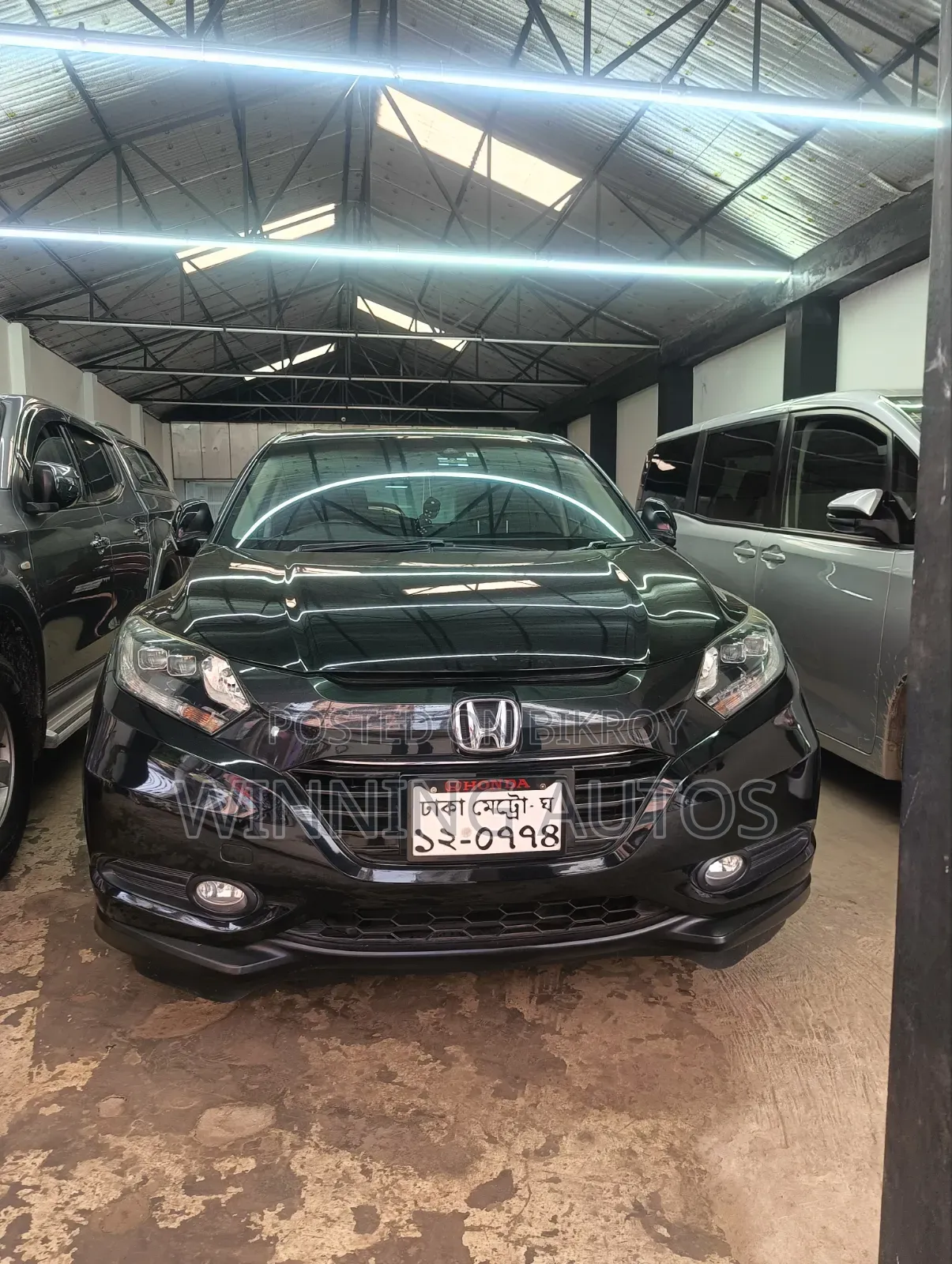 Honda Vezel 1.5 2 Wheel Drive 2017 Black