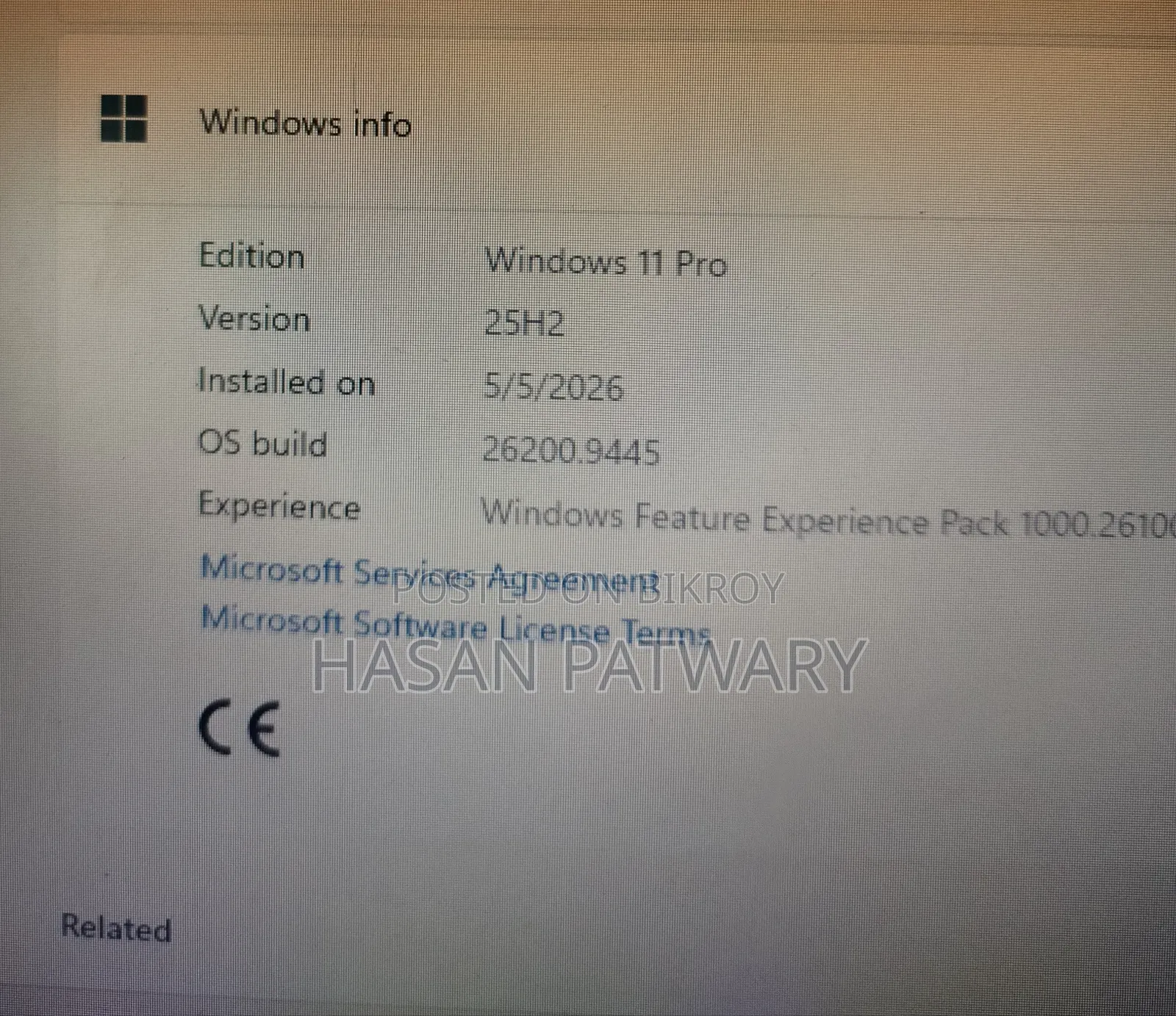 Laptop Dell Latitude 5591 16GB Intel Core i7 SSD 500GB
