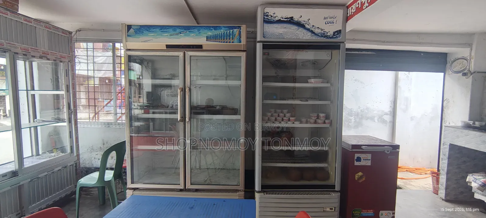 Super Ariston Double Door Display Freezer