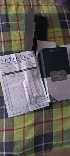 Infinix Note Edge 128 GB Silver