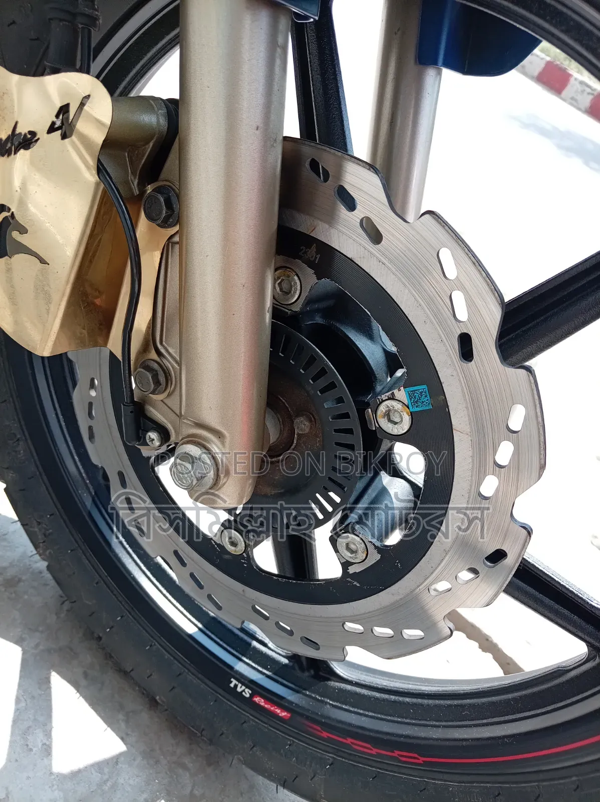 New TVS Apache RTR 160 2V ABS 2026 Blue