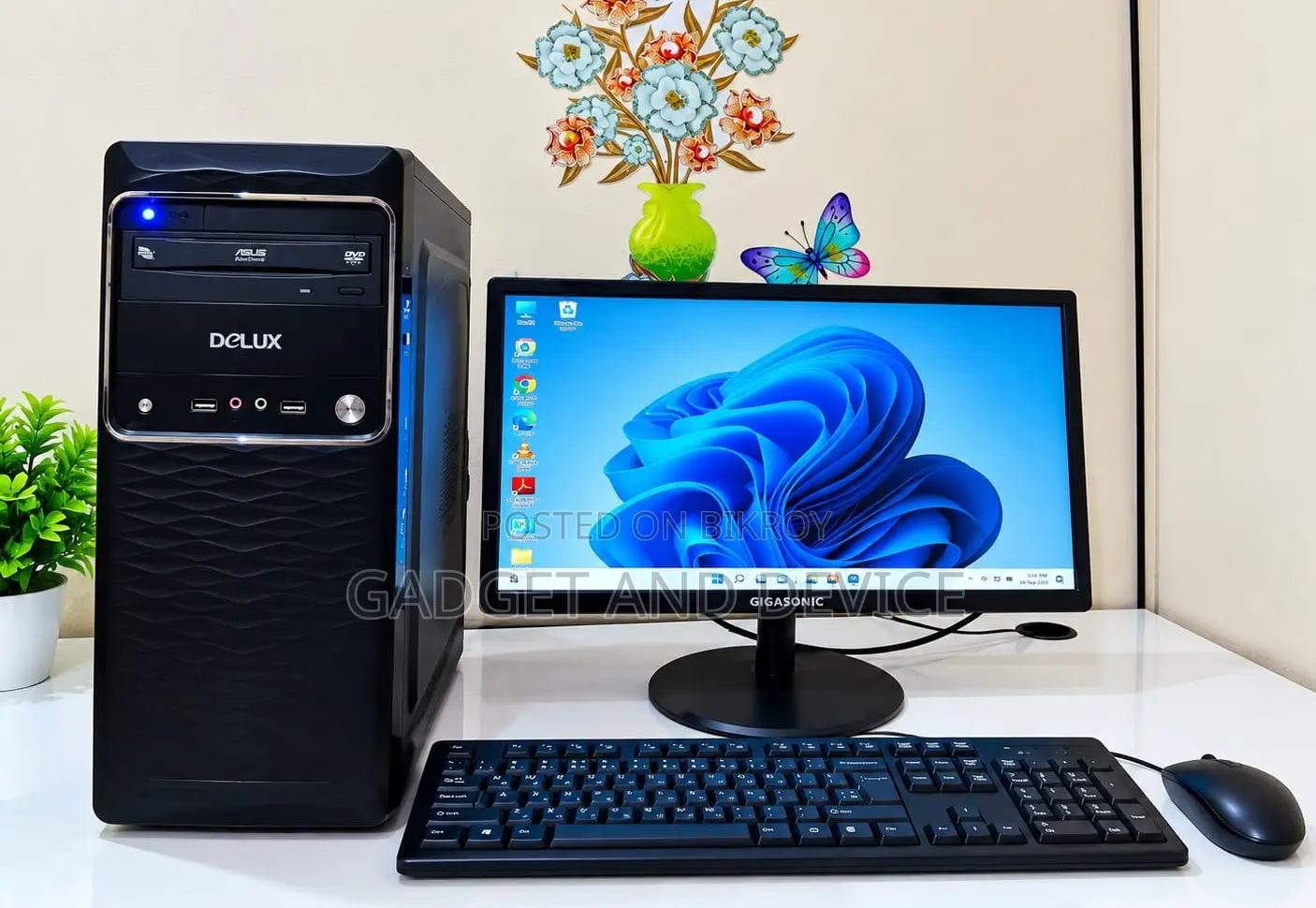 Desktop Computer 4GB Intel Core i3 HDD 320GB