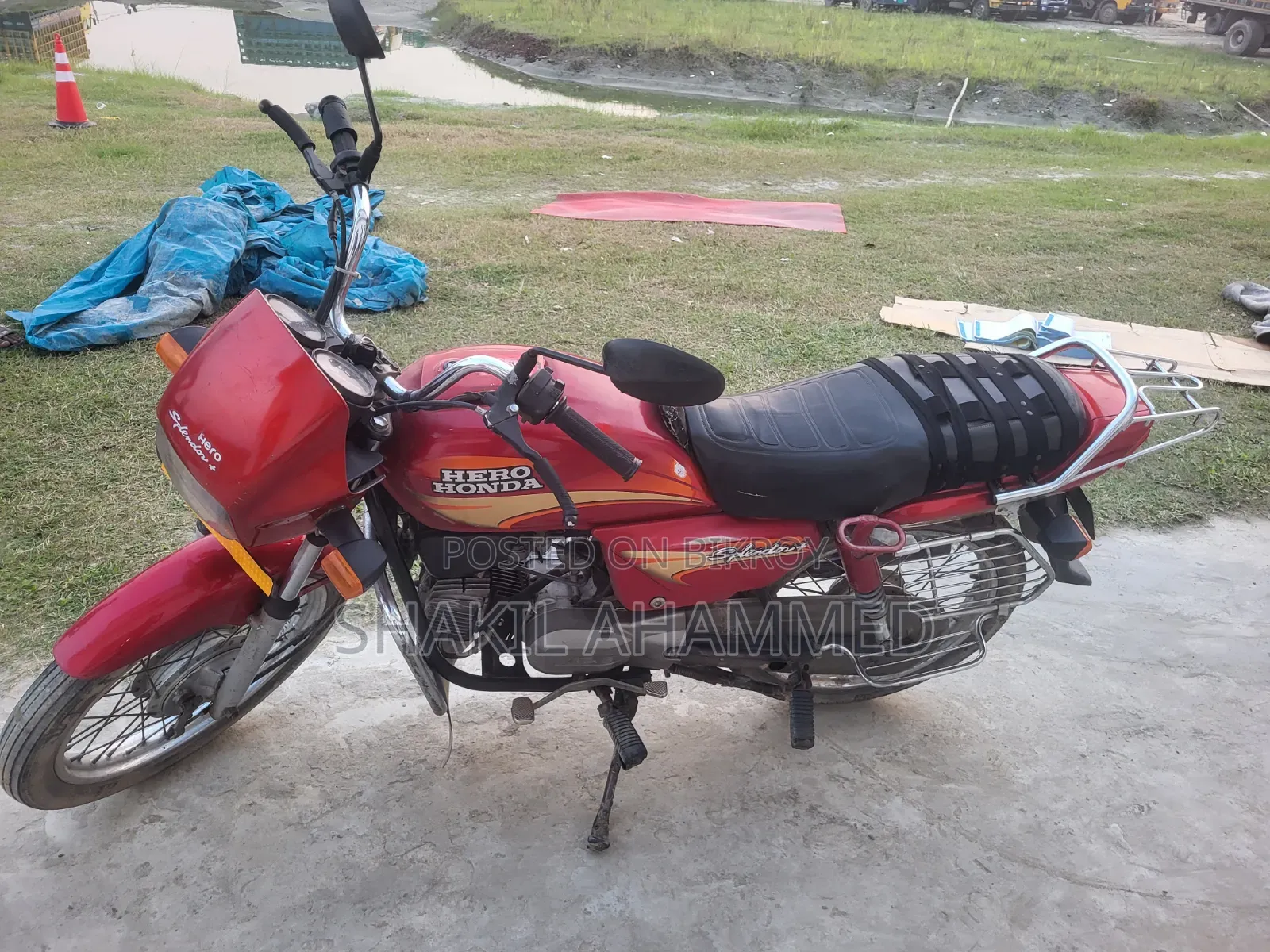 Hero Splendor Plus 2012 Red