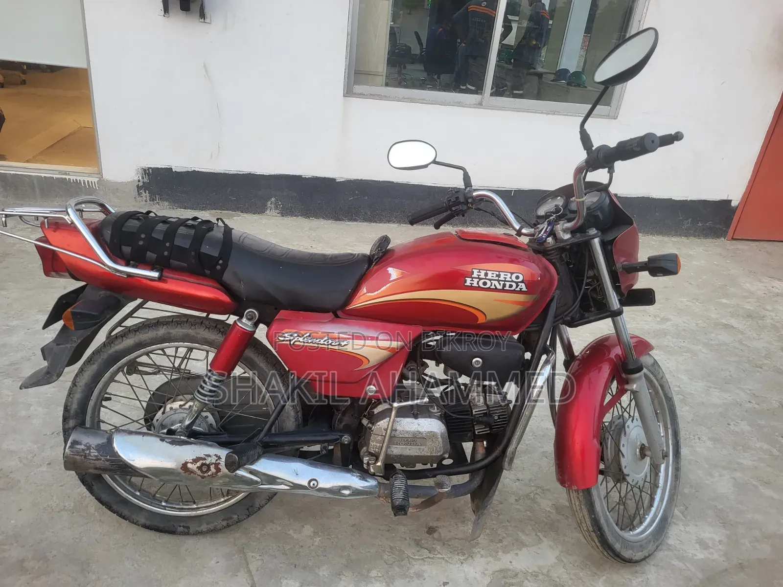 Hero Splendor Plus 2012 Red