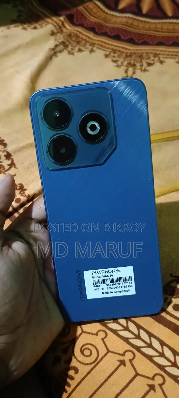 Symphony Max 60 64 GB Blue