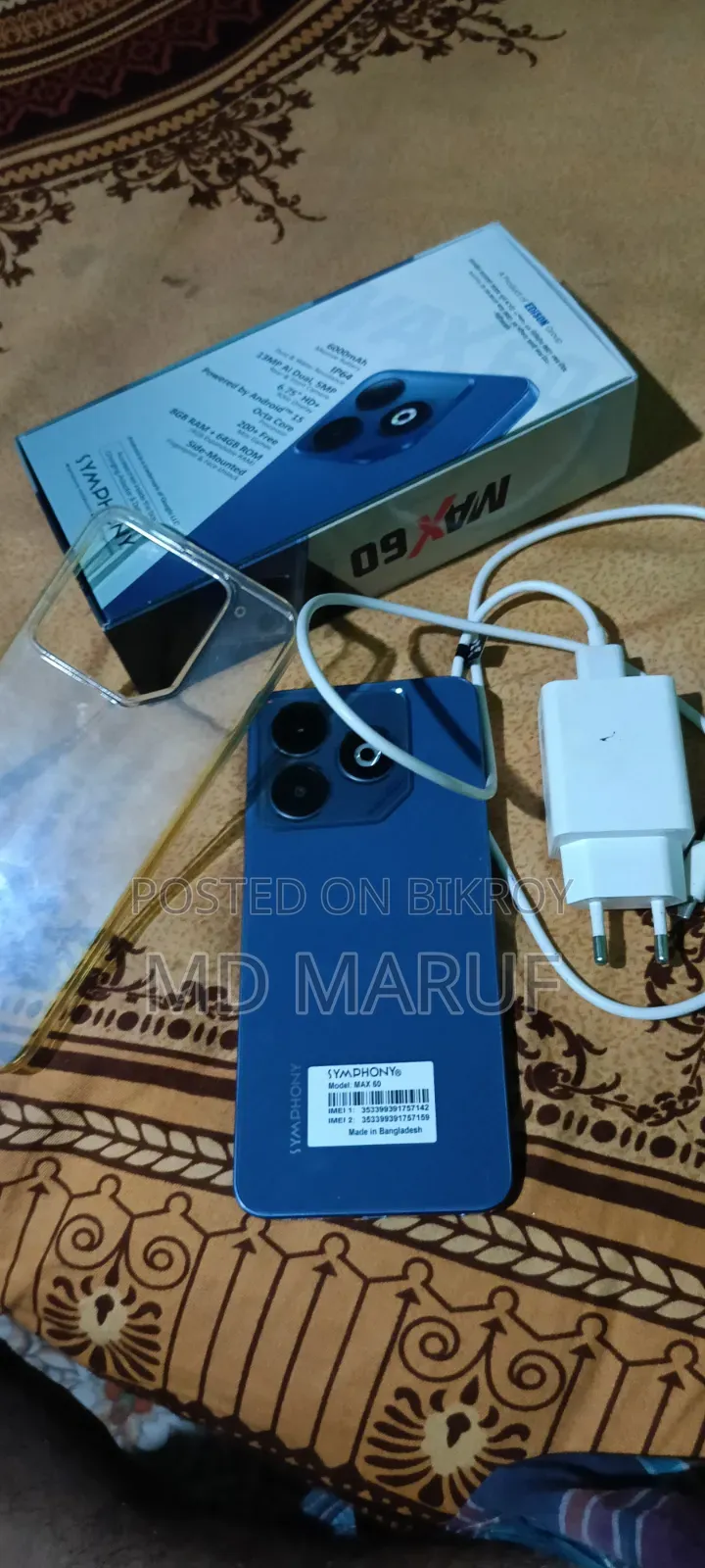 Symphony Max 60 64 GB Blue