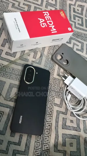 শাওমি রেডমি এ৫ ৪জি ১২৮ জিবি ব্ল্যাক