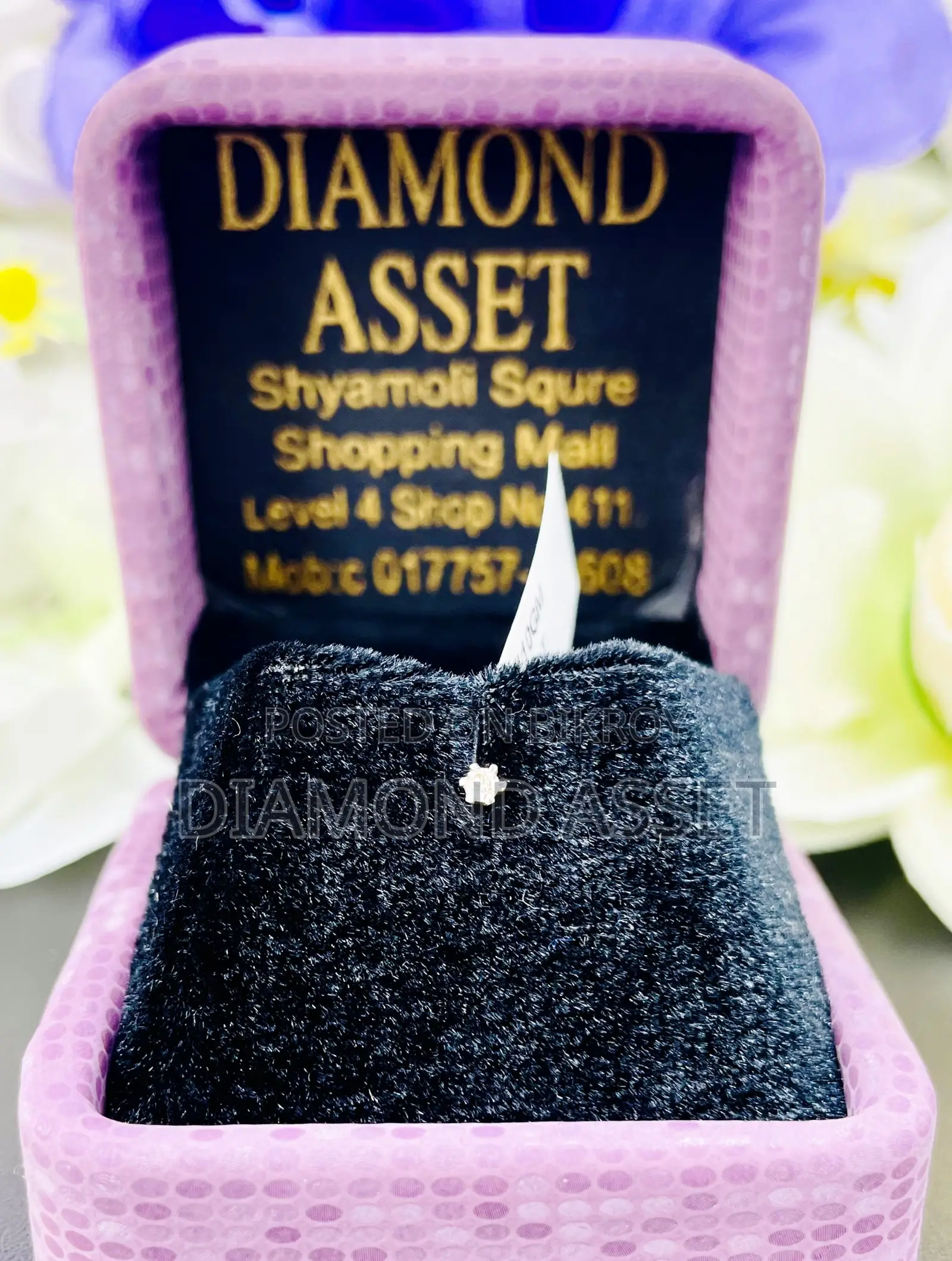 One Piece Diamond Nosepin