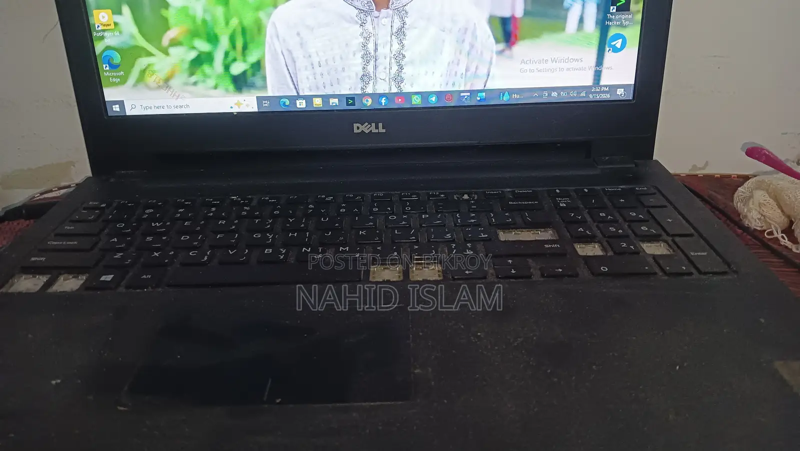 Laptop Dell Inspiron 3542 4GB Intel Core i3 SSD 500GB