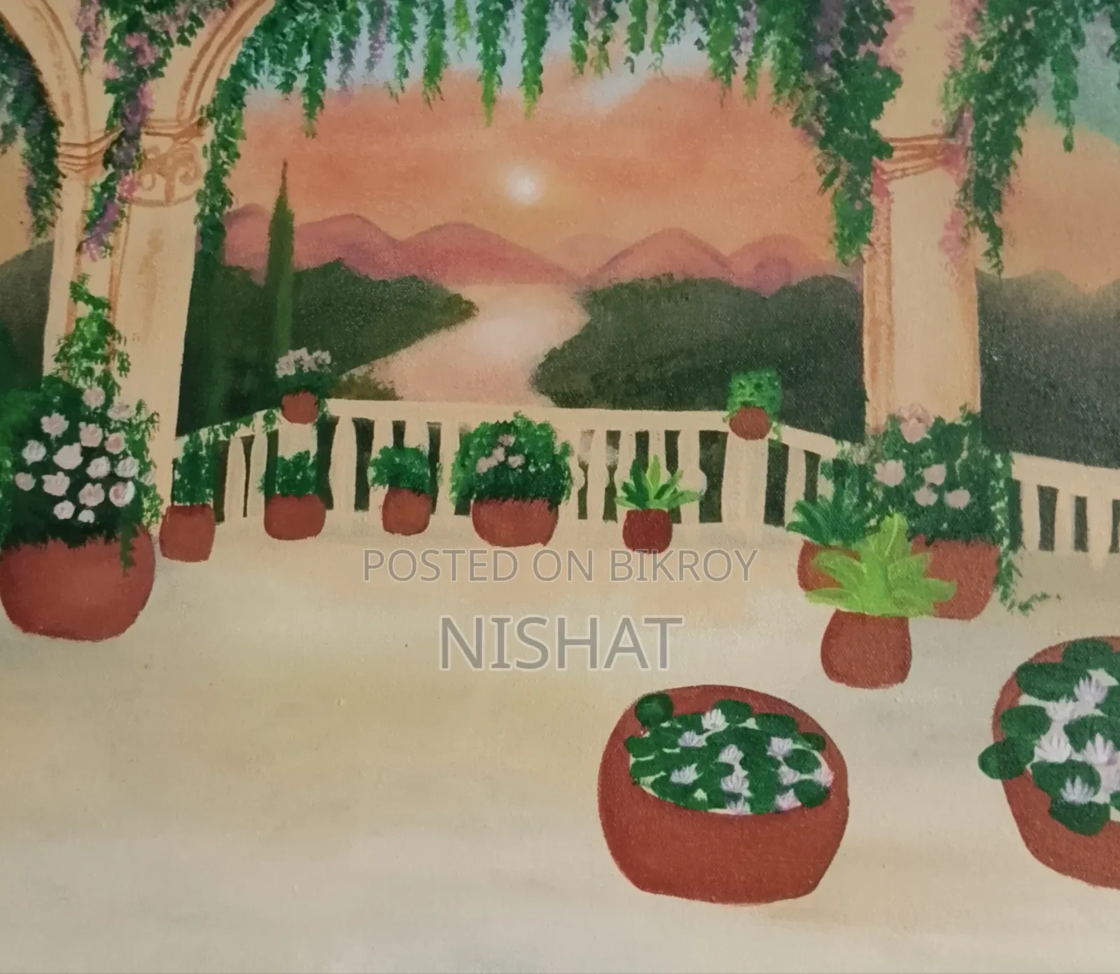 Acrylic Painting on Canvas
