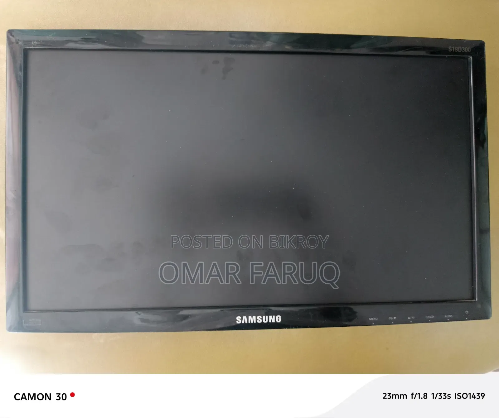 Samsung Monitor 19 Inch
