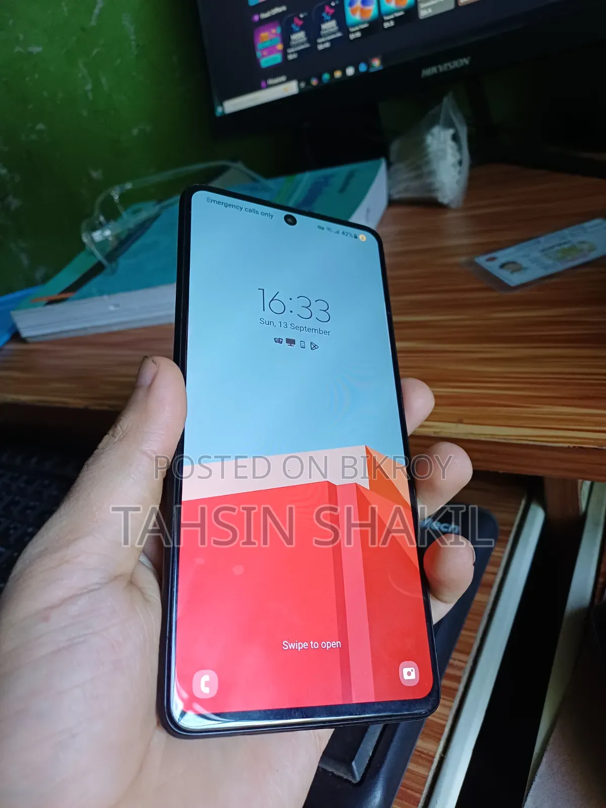 স্যামসাং গ্যালাক্সি এ৭১ ১২৮ জিবি গ্রে