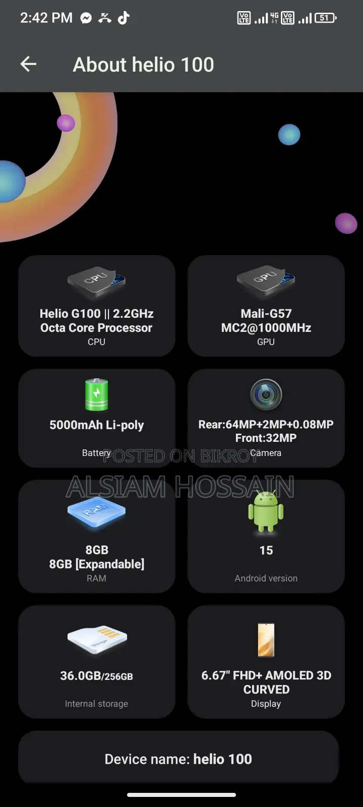 Helio 100 256 GB