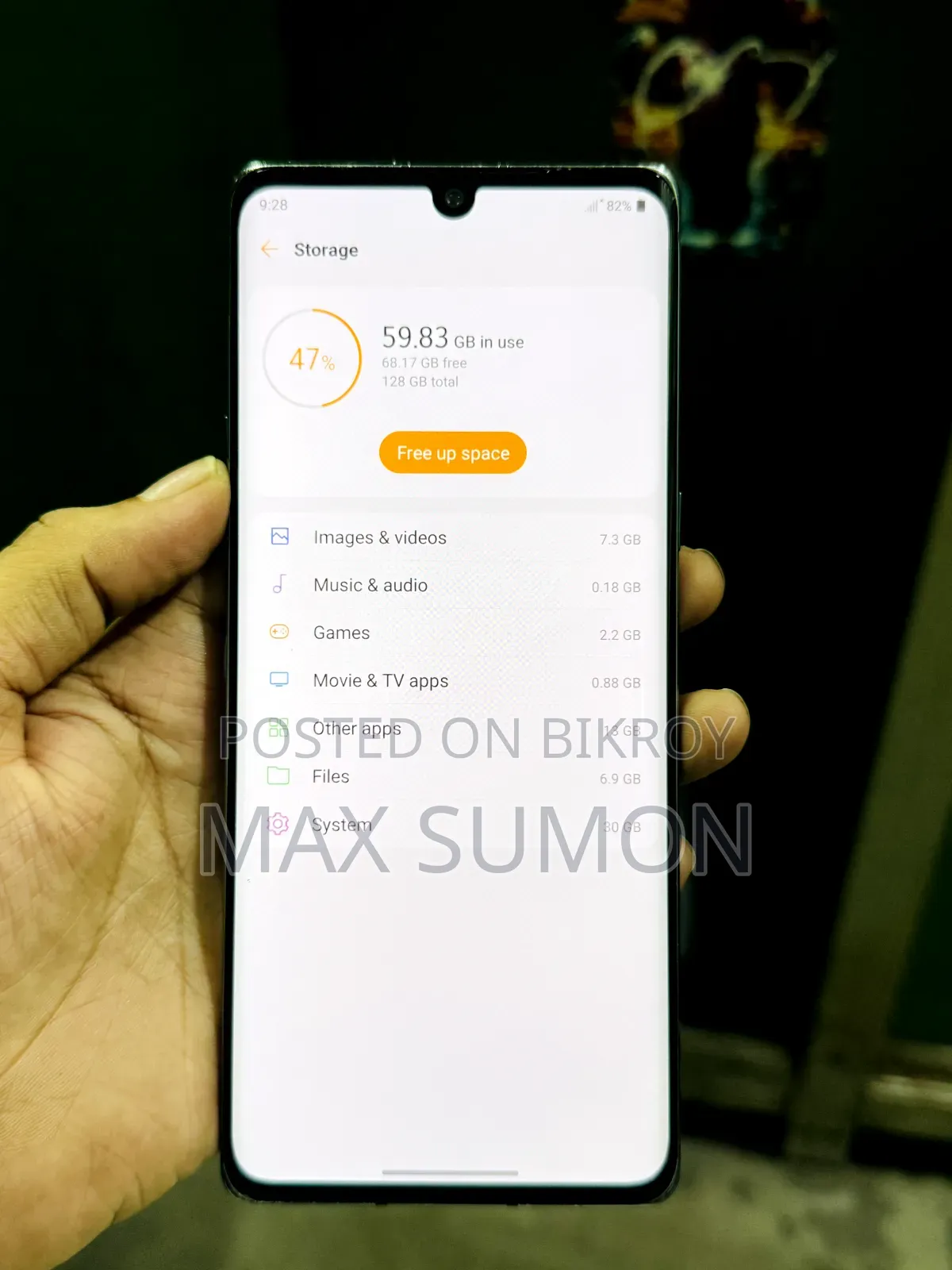 LG Velvet 5G UW 128 GB Gray