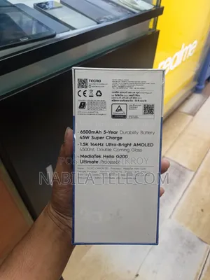 New Tecno Camon 50 256 GB Black