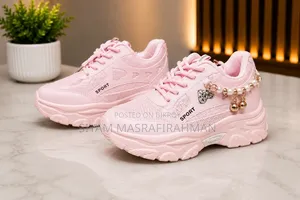 ✅️"Premium Pink Sneakers" Size 38