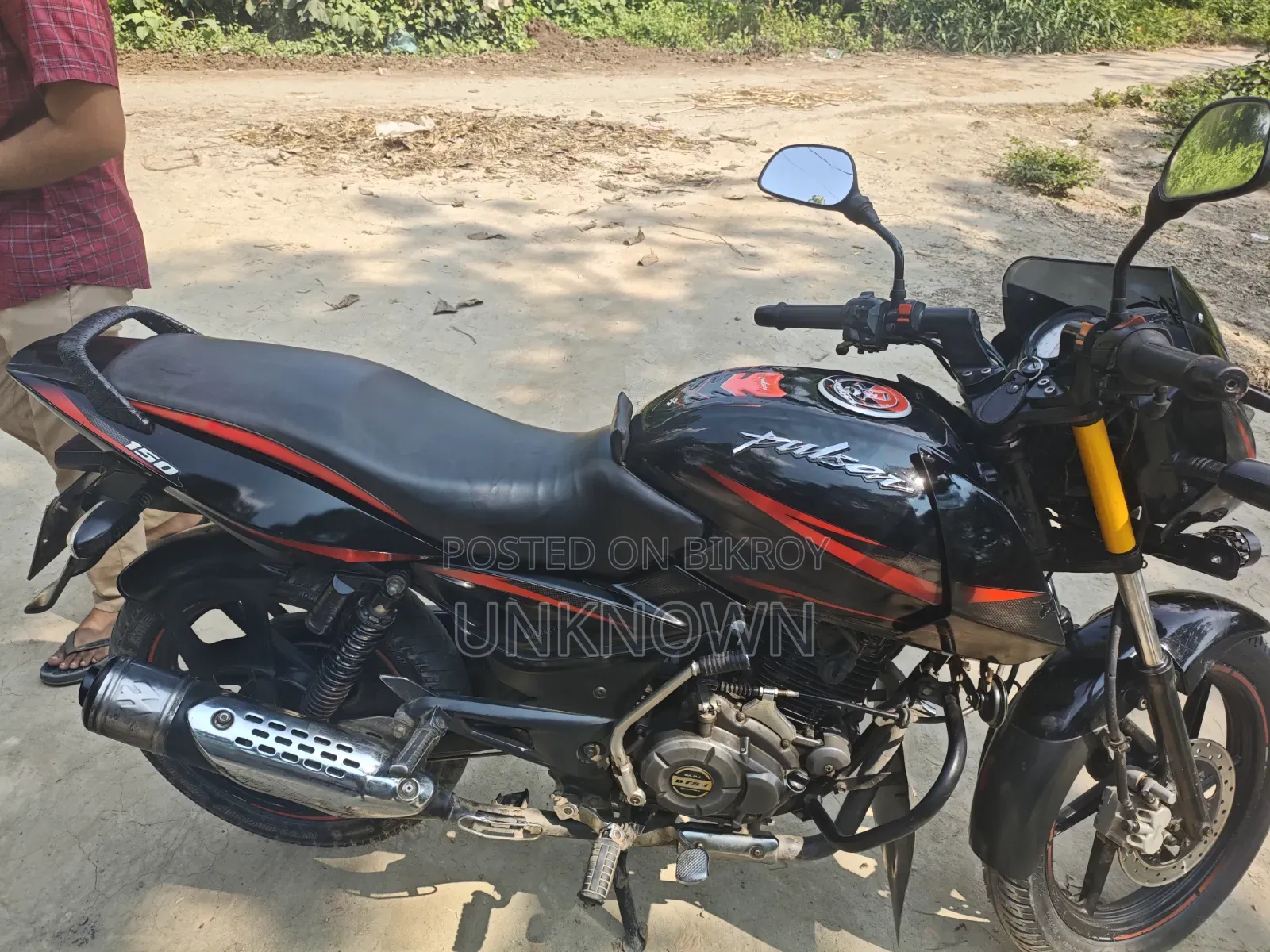বাজাজ পালসার ১৫০ ২০১৮ কালো
