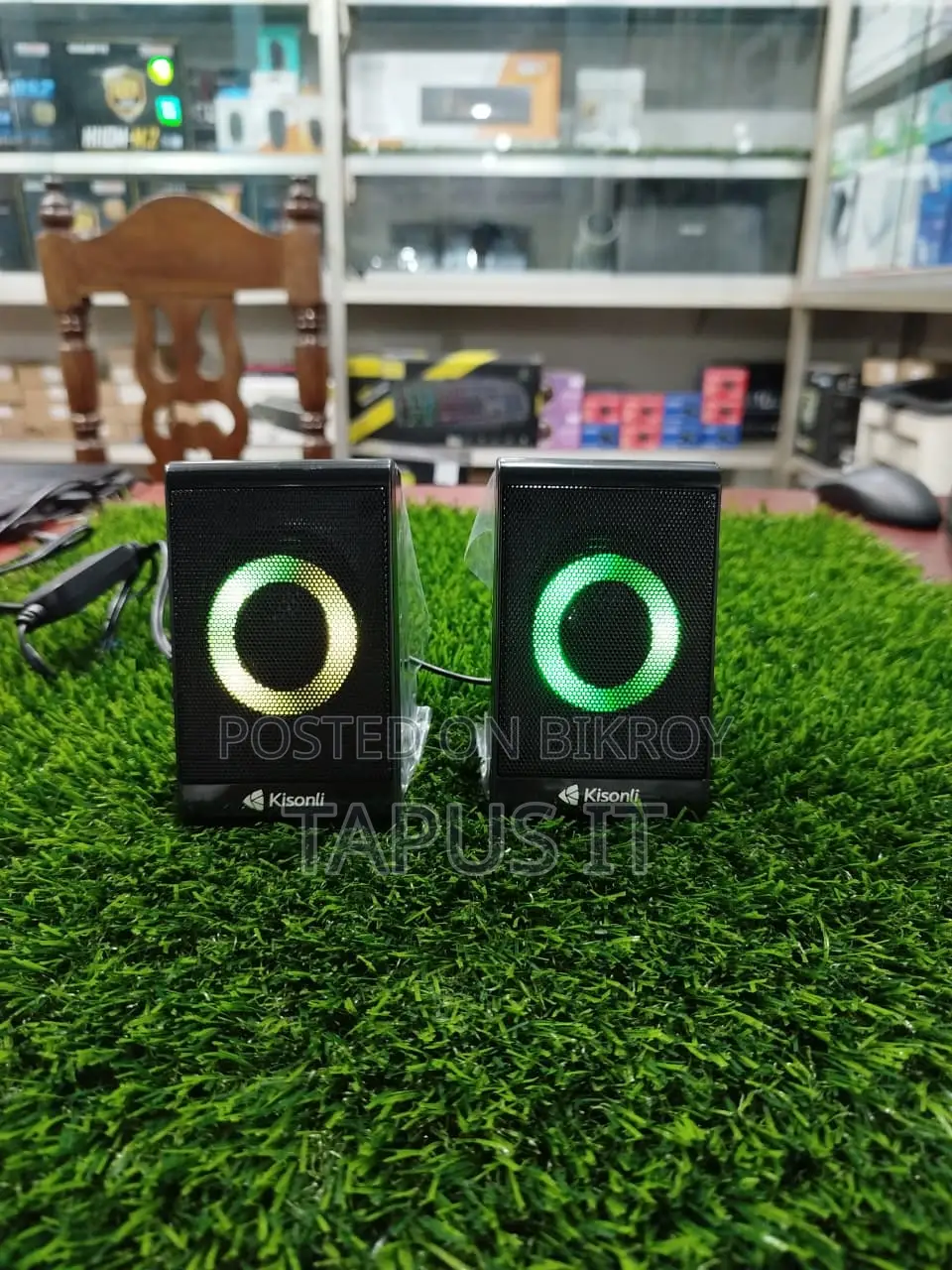 নতুন ইউএসবি স্পিকার আরজিবি কিসোলি এক্স১২ ২পার্ট