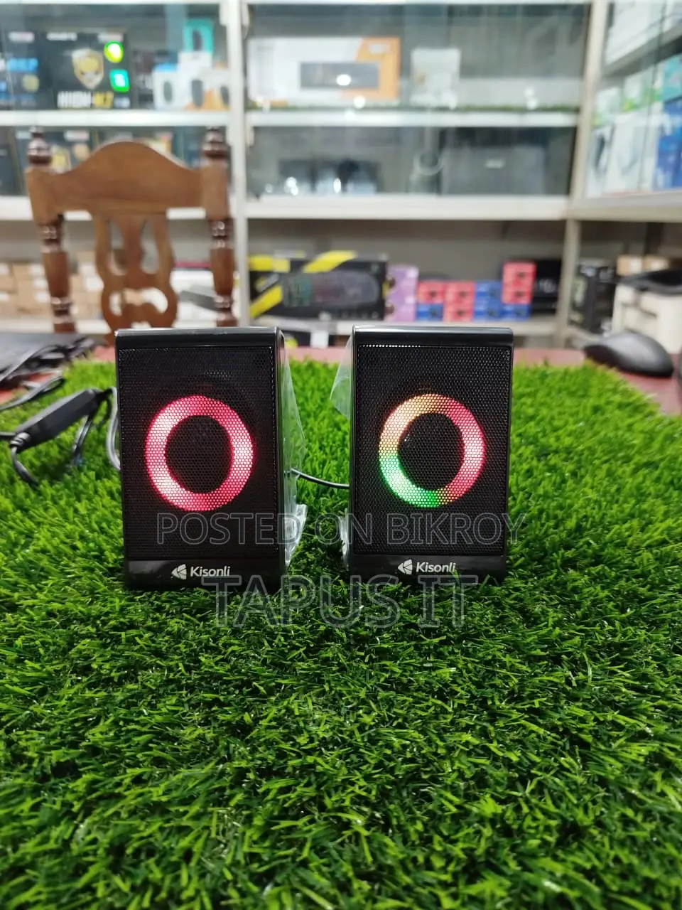 নতুন ইউএসবি স্পিকার আরজিবি কিসোলি এক্স১২ ২পার্ট