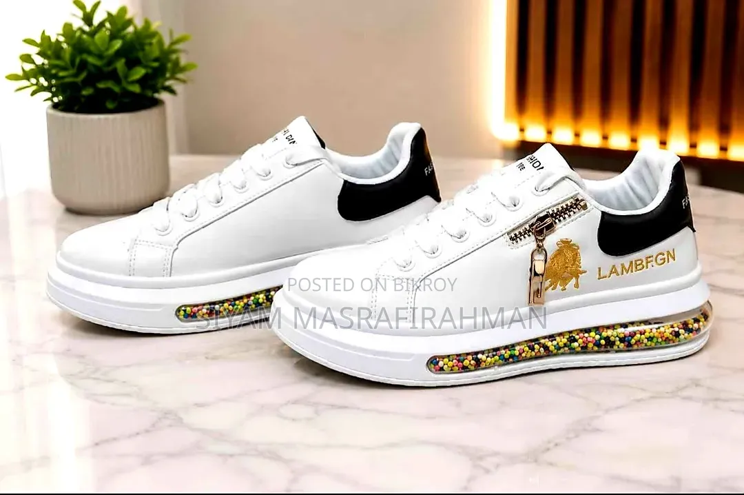 ✅️"Premium White Sneakers" Size 37