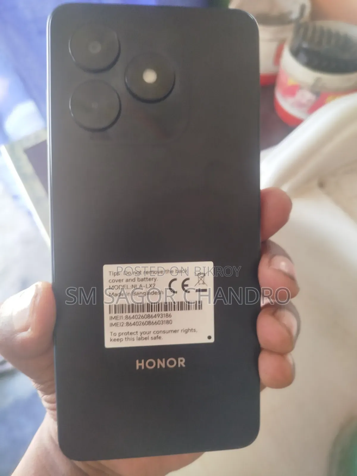 New Honor X5c Plus 64 GB Black