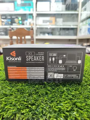 USB Mini Speaker RGB Kisonli X3 No Electricity Need