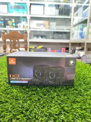 USB Mini Speaker RGB Kisonli X3 No Electricity Need