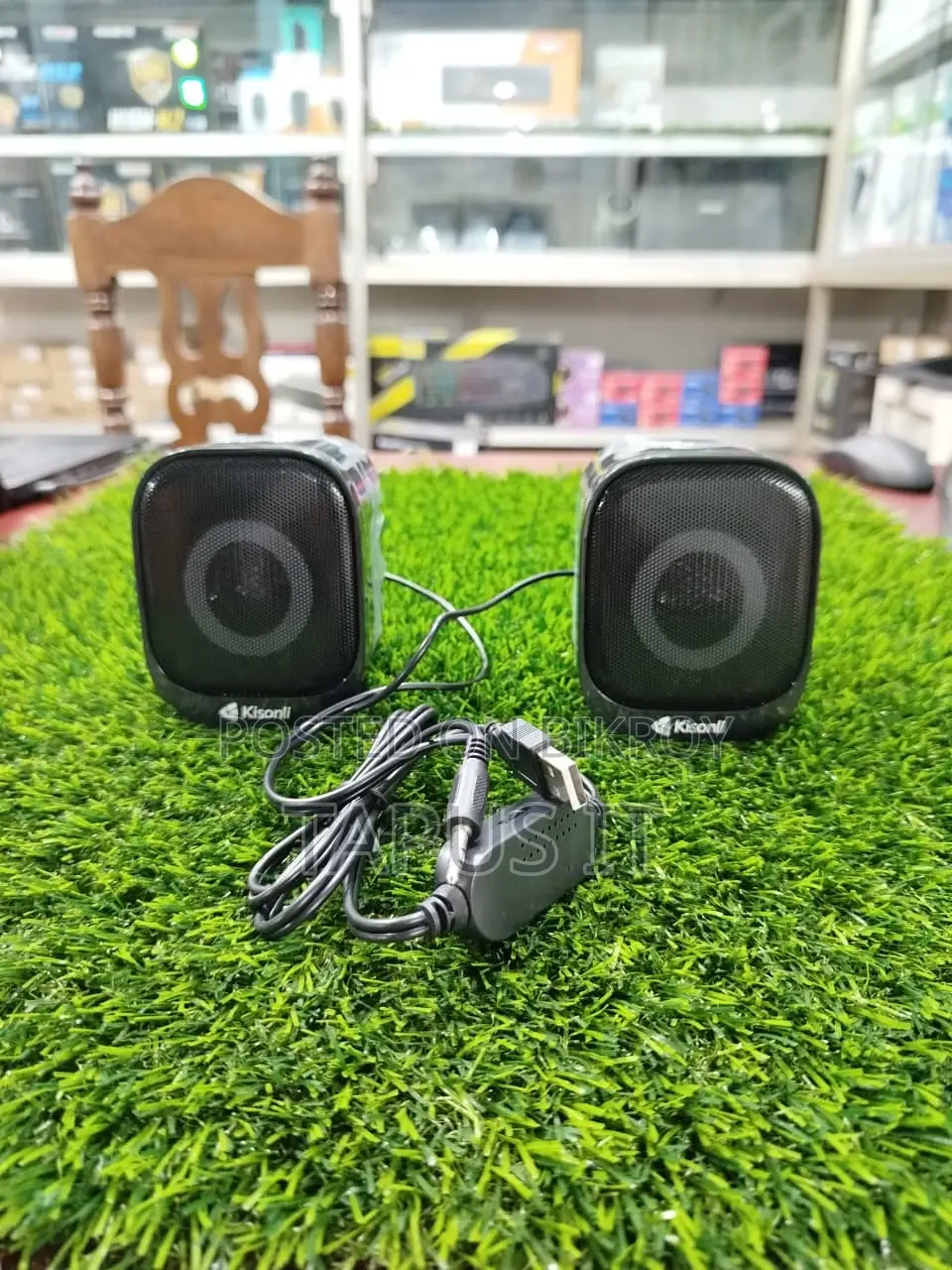 USB Mini Speaker RGB Kisonli X3 No Electricity Need