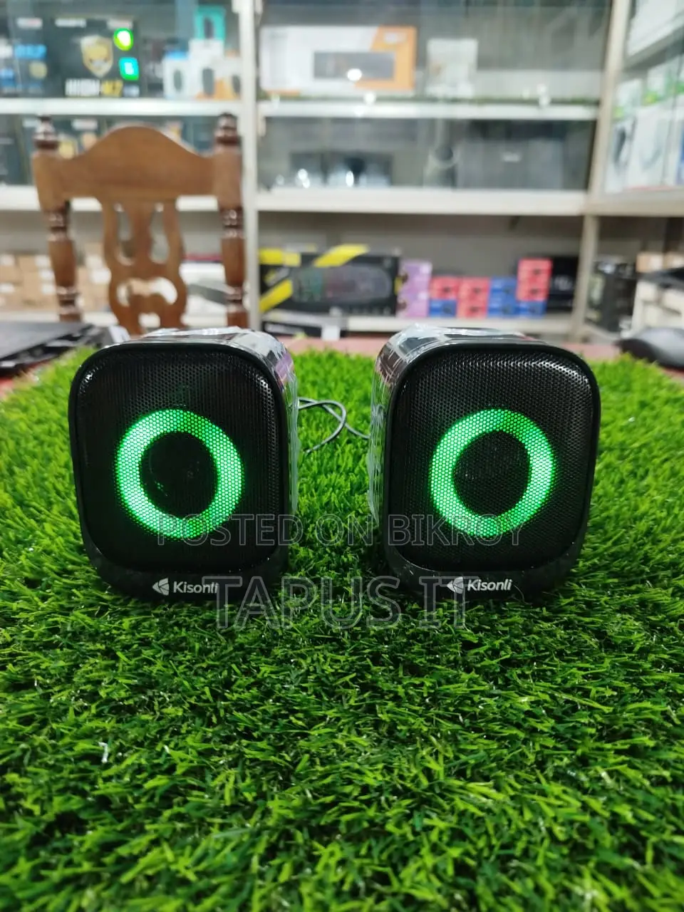 USB Mini Speaker RGB Kisonli X3 No Electricity Need
