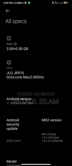 Xiaomi Poco C40 32 GB Black