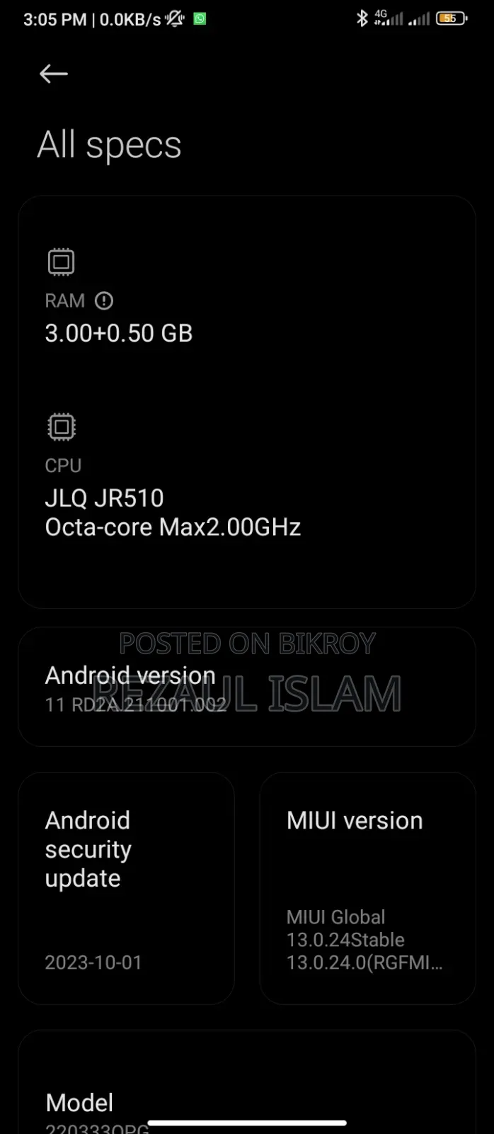 Xiaomi Poco C40 32 GB Black