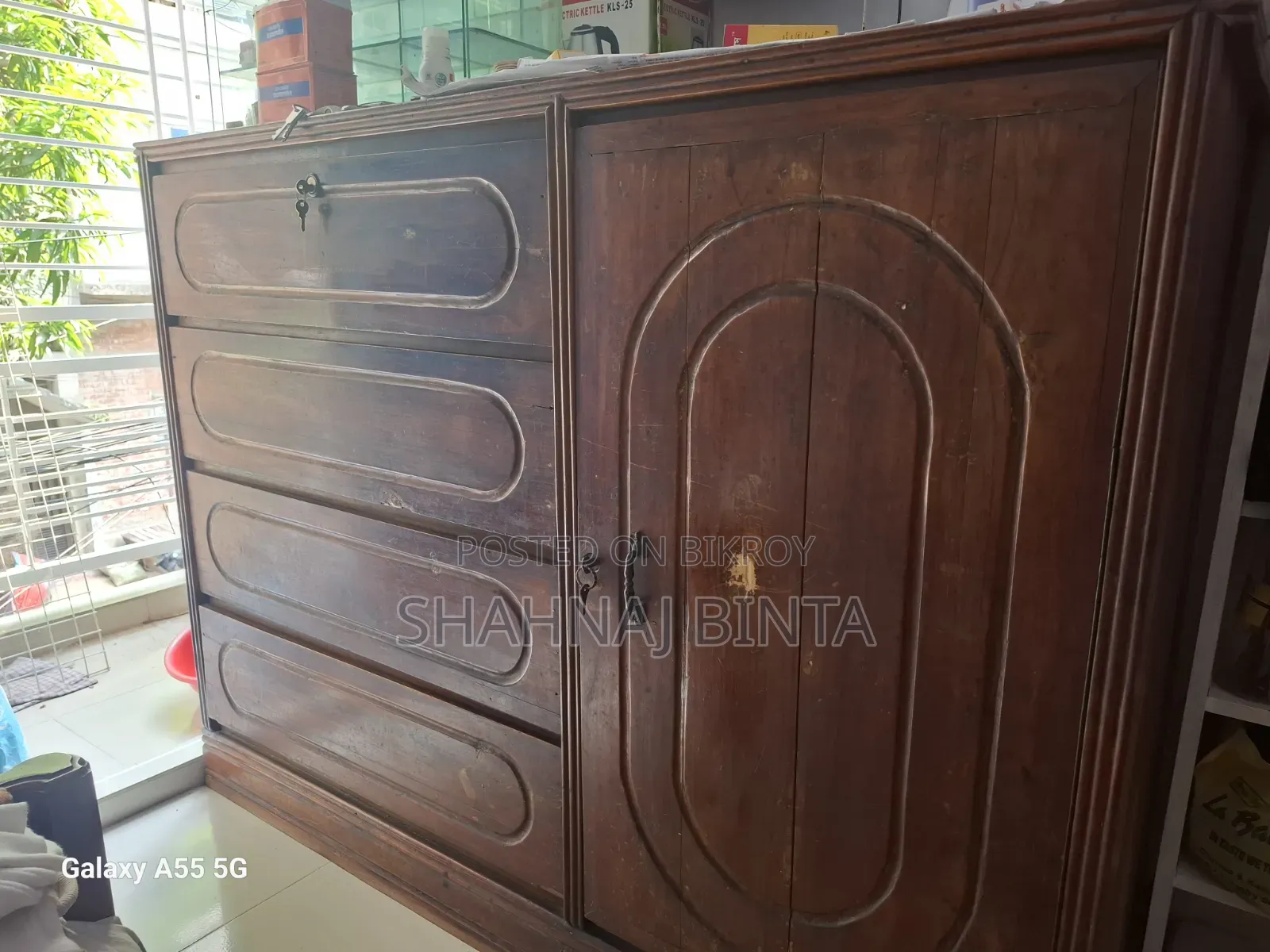 Wooden Wardrobe