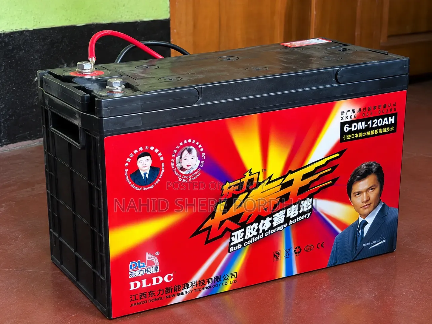 DLDC 6-Dm-120ah Battery
Voltage: 12v