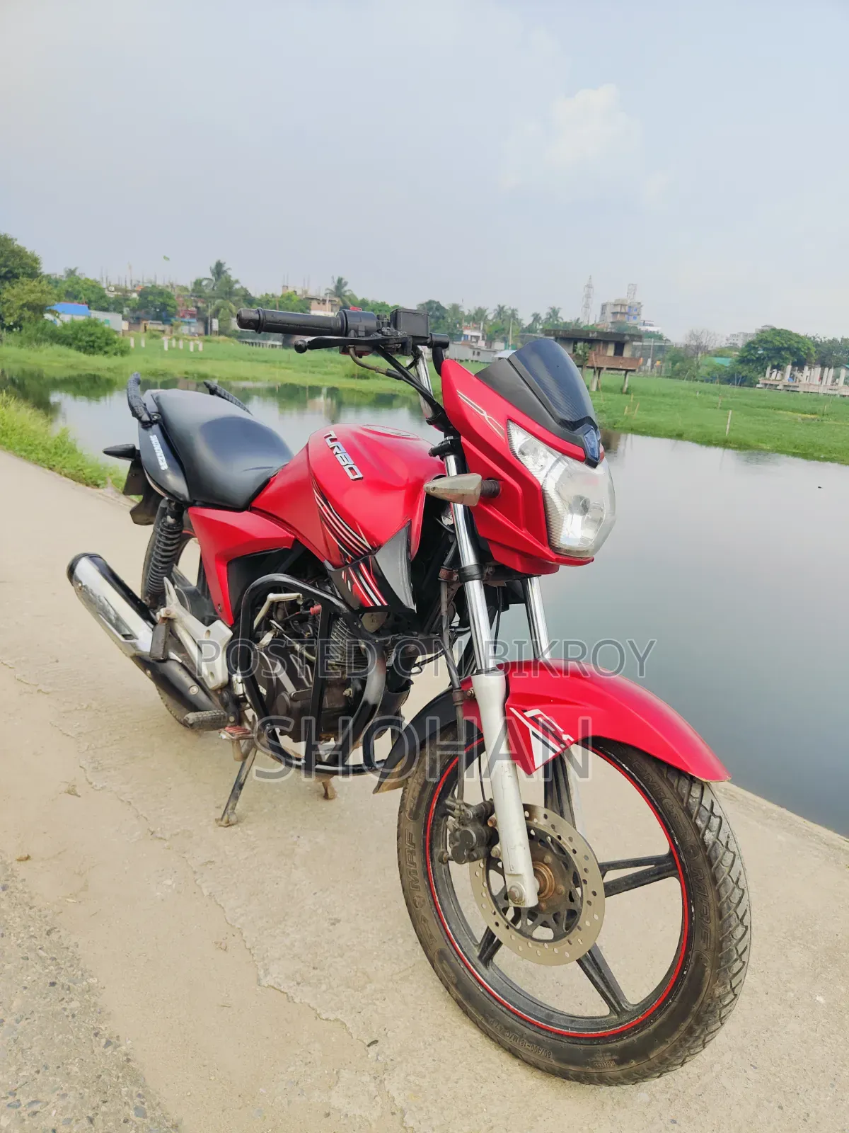 রানার টার্বো ১২৫ ২০১৮ লাল