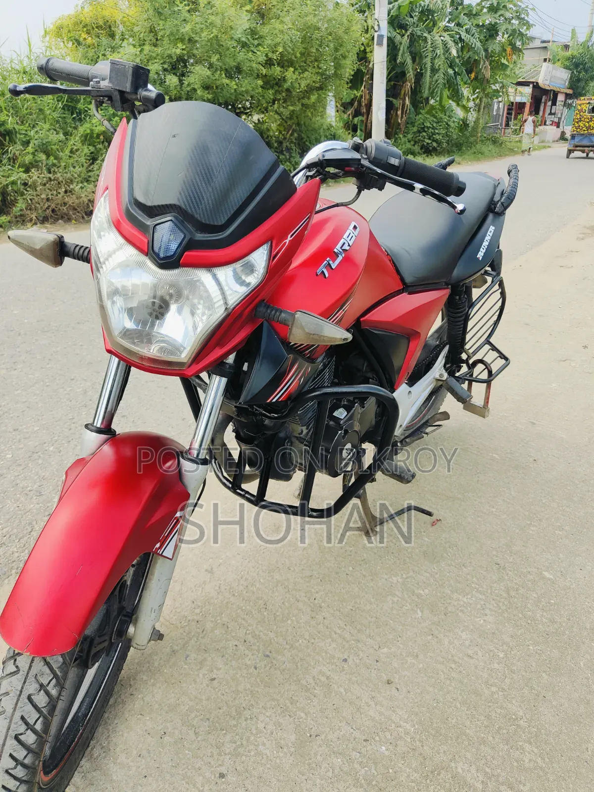 রানার টার্বো ১২৫ ২০১৮ লাল